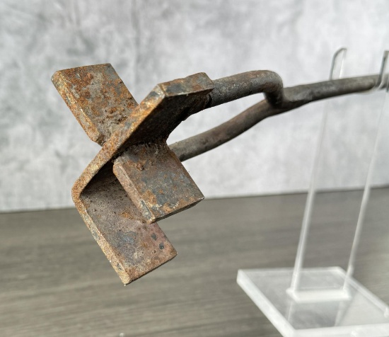 Antique Montana Cowboy Ranch Branding Iron