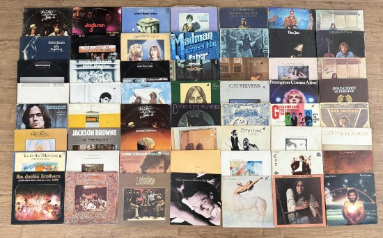 Collection of 33 LP Records Albums
