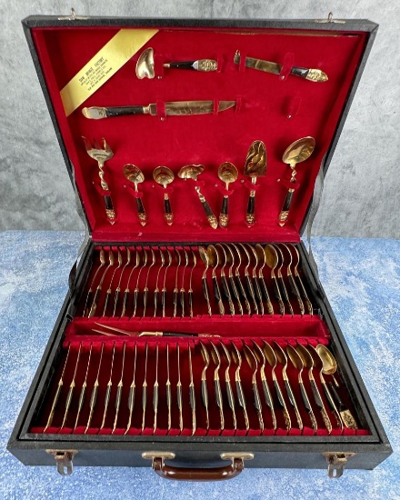Siam Bronze Flatware Set Thailand