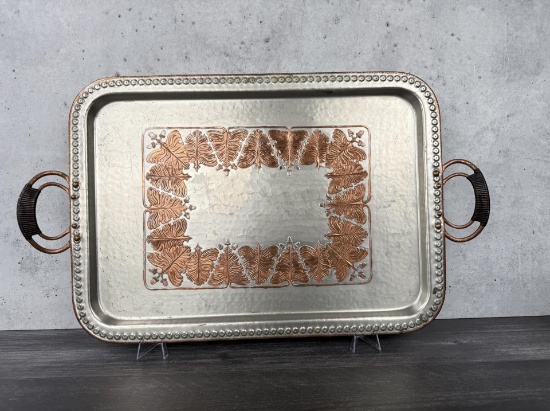 Trade Continental Beaten Copper Tray