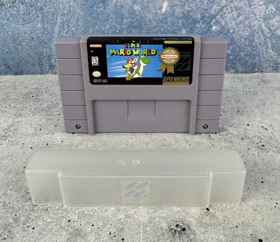 Super Nintendo SNES Super Mario World Video Game
