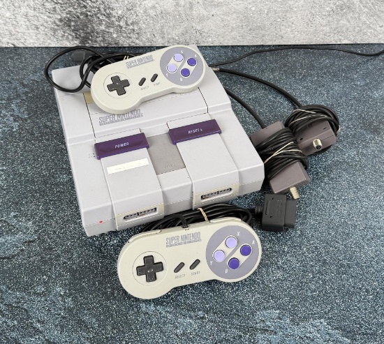 Super Nintendo SNES Video Game Console