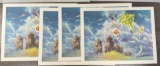Walter Hook Buffalo Kite Missoula Montana Print