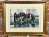Gary Niblett April Cheer Watercolor Painting