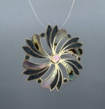 Taxco Mexico Sterling Silver Brooch