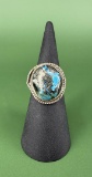 Navajo Sterling Silver Turquoise Ring