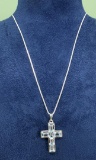 Sterling Silver Cross Necklace