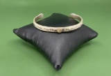 Les Hill Navajo Sterling Silver Cuff Bracelet