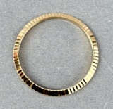 Rolex Genuine 18k Yellow Gold Watch Bezel