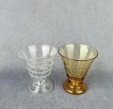 Spiral Art Glass Tumbler