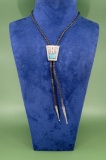 Frank Patania Sr Navajo Sterling Bolo Tie