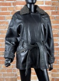 Coldwater Creek Lambskin Leather Jacket