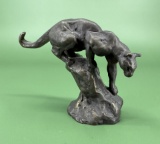 Philip R Goodwin Mountain Lion Bronze