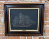 The Clipper Ship Cutty Sark Sterling Silver Art