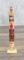 1950s Northwest Coast Carved Bone Totem Pole