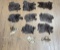 Coyote Heads and Rabbit Pelts