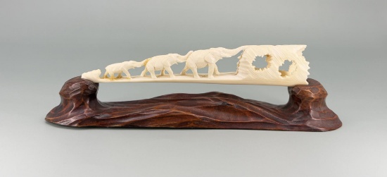 Alaskan Inuit Eskimo Carving