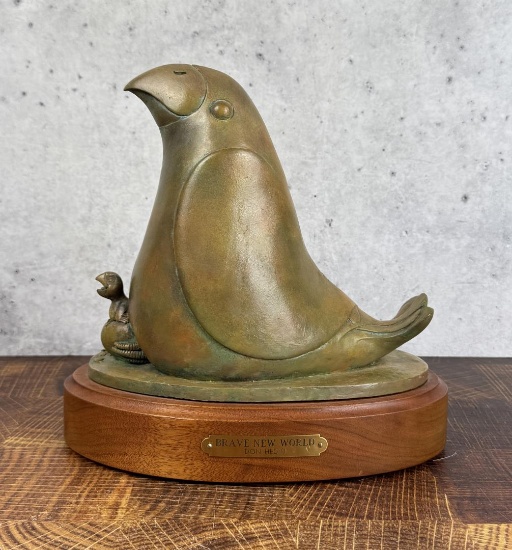 Don Hedin Brave New World Sculpture