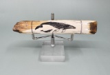 Daumiller Scrimshaw Alaskan Inuit Eskimo Artifact