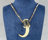 South Pacific Boar Tooth Necklace