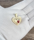 Alaskan Inuit Eskimo Heart Pendant