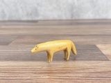 Yupik Thule Alaska Inuit Eskimo Wolf Carving