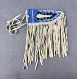 Native American Indian Beaded Knife Sheath