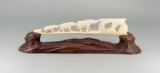 Alaskan Inuit Eskimo Carving