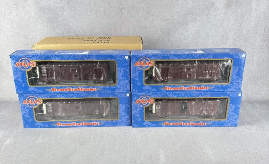 Atlas O Scale 40' Box Car Train Cars