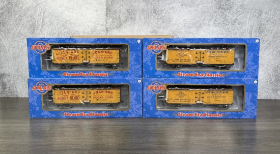 Atlas O Scale 40' Reefer Train Cars
