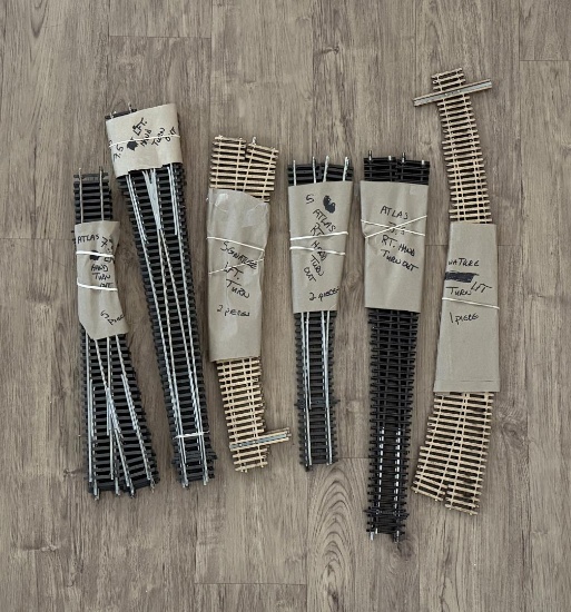 Atlas O Scale Turnout Railroad Train Tracks