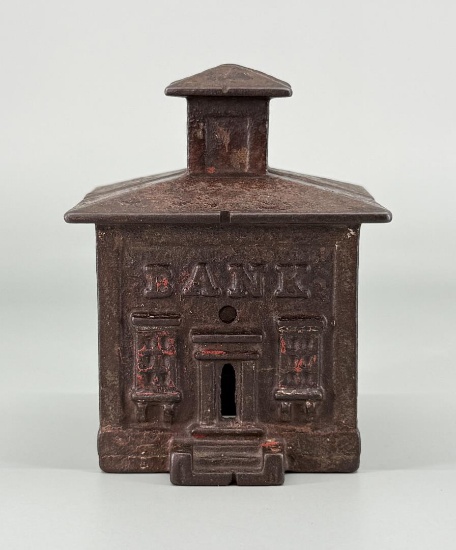 J&E Stevens Cast Iron Cupola Bank Building