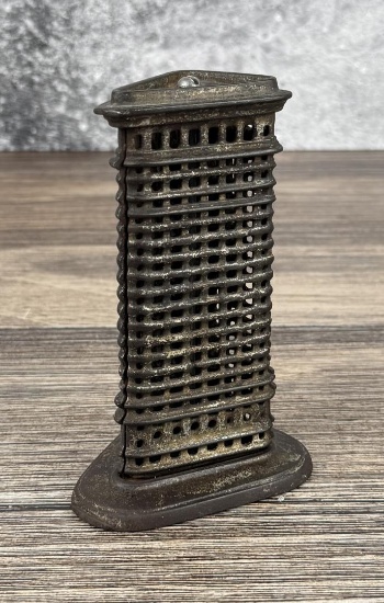 Kenton Flat Iron Building Cast Iron Bank