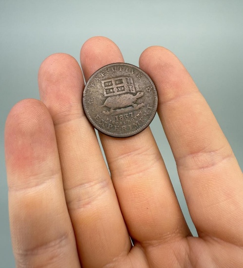 1837 Hard Times Token