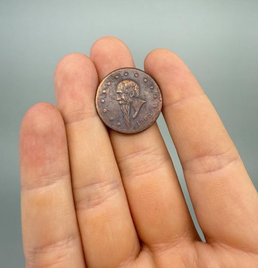 1863 Gustavus Linden Mueller Civil War Token