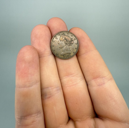 1849 California Gold Rush Trade Token