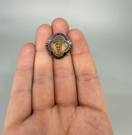 Peoples Hospital School of Nursing Medal Akron