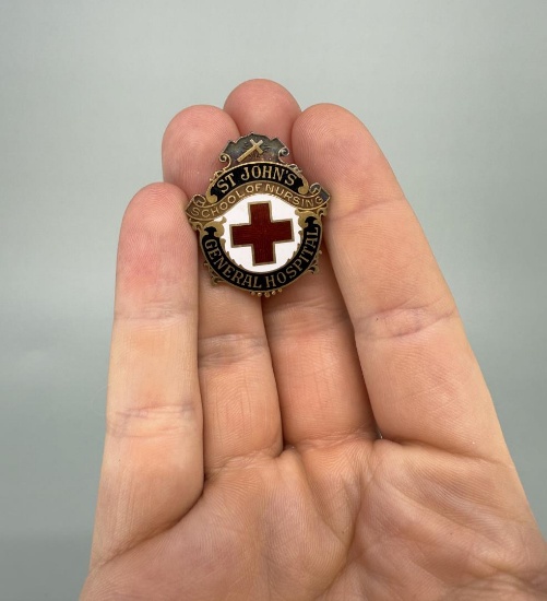 St Johns School of Nursing General Hospital Medal
