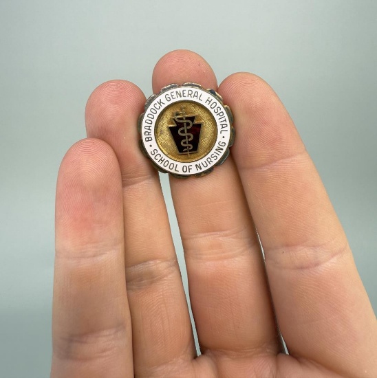 Braddock General Hospital School of Nursing Medal
