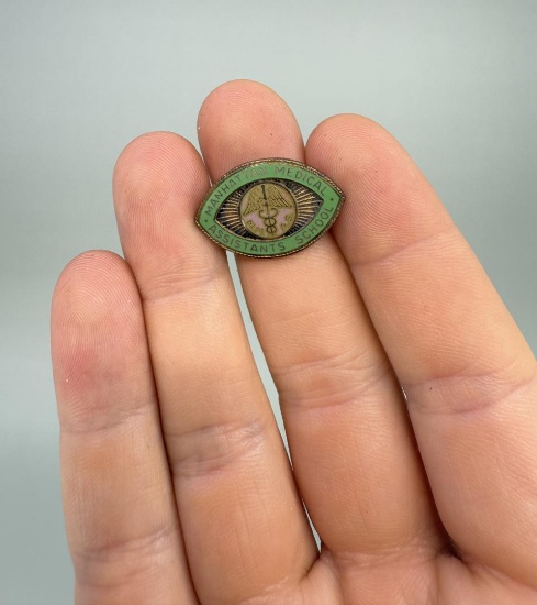 Manhattan Medical Assistants School Medal Badge