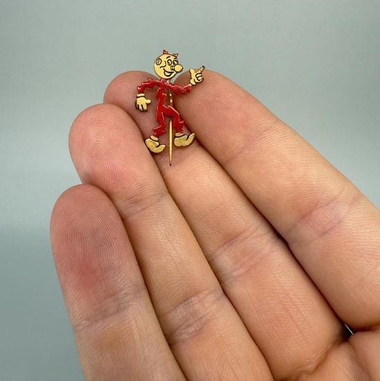 Reddy Kilowatt Stick Pin