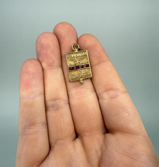 1932 Fordham University Pocket Watch Key