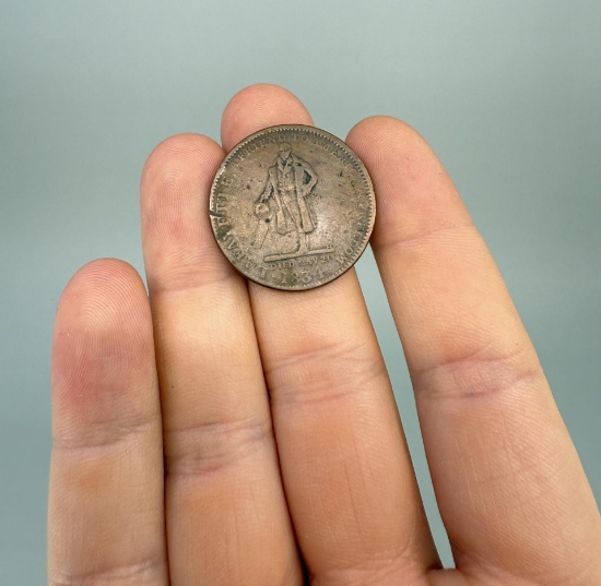 1834 Hard Times Token