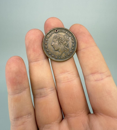 1837 Hard Times Token