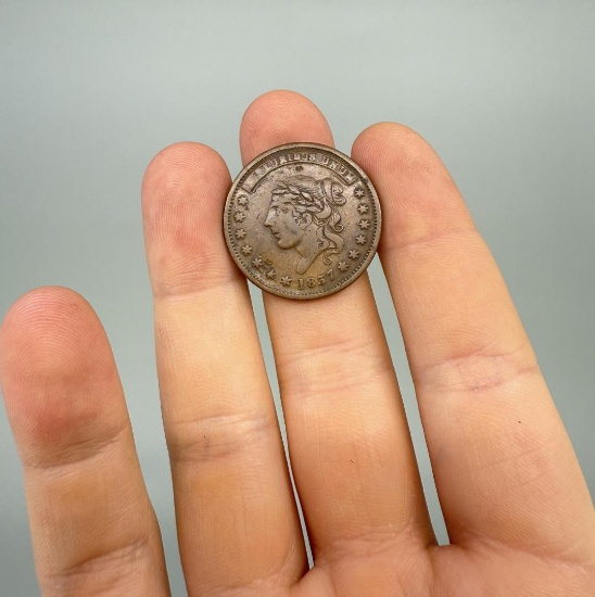 1837 Hard Times Token