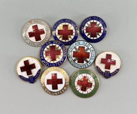 American Red Cross Volunteer Enamel Pins