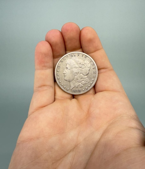 1878 CC Carson City Morgan Silver Dollar