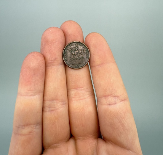 1863 Civil War Token Union for Ever