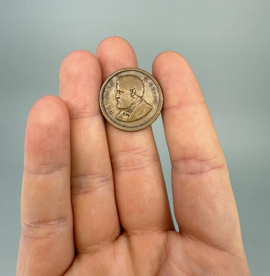 1879 Ulysses S Grant Parade Token Medal