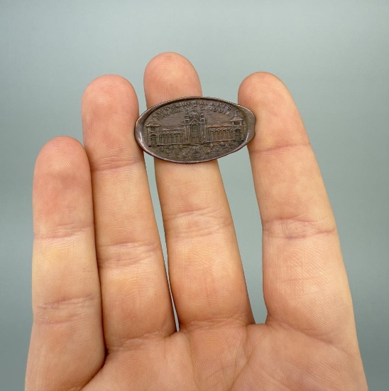 1901 Pan American Expo Pressed Elongated Penny